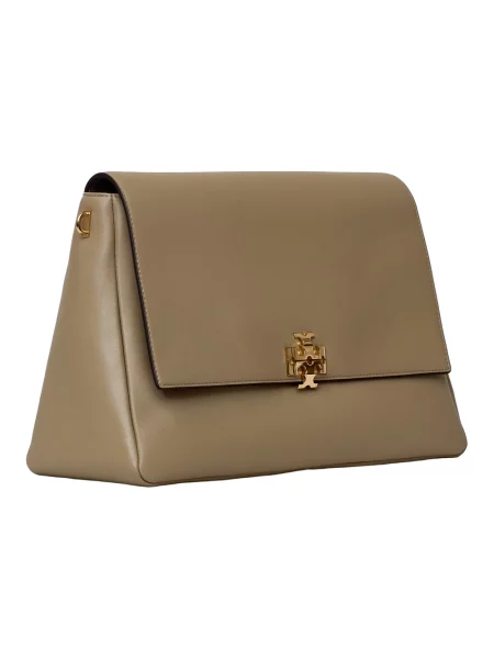 Torebka Tory Burch skórzana beżowa