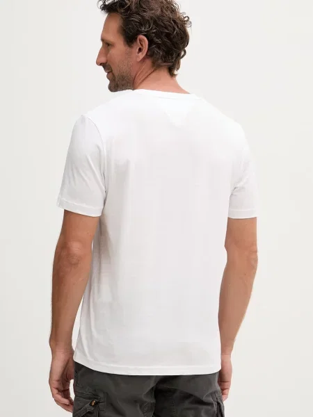 Tommy Hilfiger T-Shirt Brand Love Big Text biały