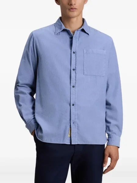 Cămașă Woolrich albastru