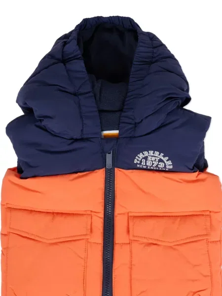 Kamizelka dziecięca Timberland pomarańczowa