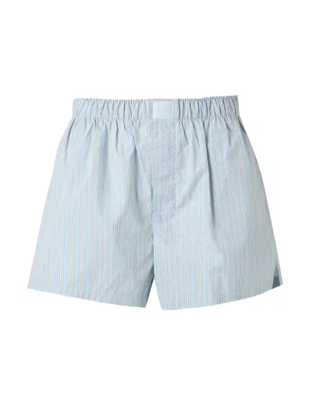 Calvin Klein Underwear Pantaloni de pijama albastru pastel / negru alb