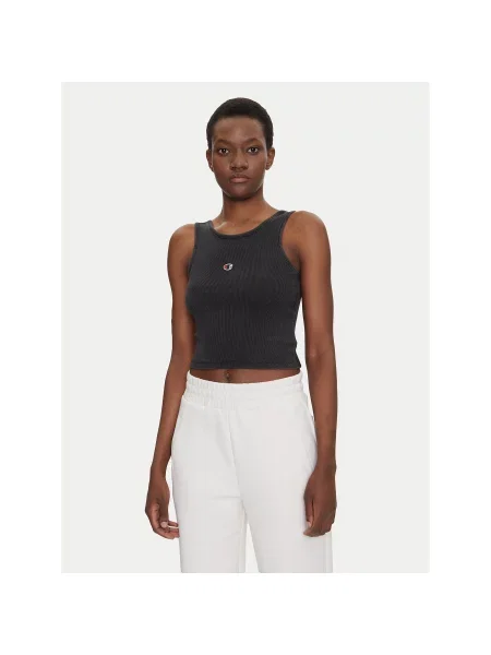 Champion Marškinėliai Regular Fit juoda