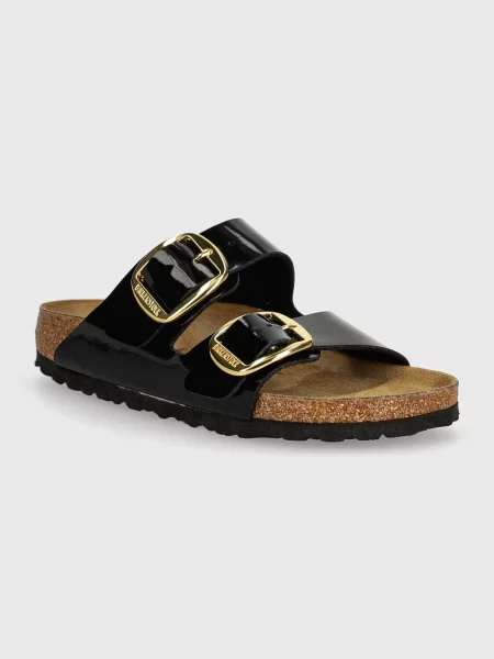 Birkenstock papuci Arizona Big Buckle negru