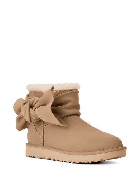Botine Ugg cu funde clasici