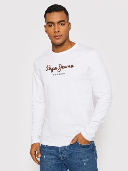 Лонгслив Pepe Jeans белый
