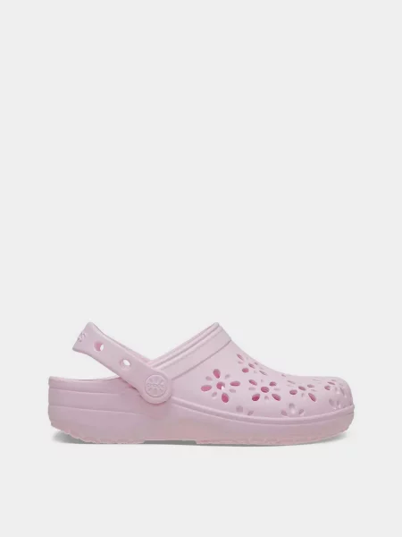 Детские сабо Crocs розовые