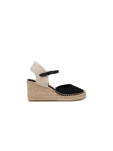 Espadrilky LAUREN RALPH LAUREN černé
