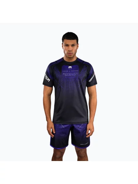 Tréninkové tričko Venum x TEKKEN 8 Kazuya Dry-Tech black/purple černé