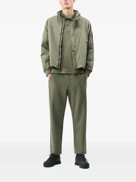 Scurt tricou polo C.p. Company stretch verde