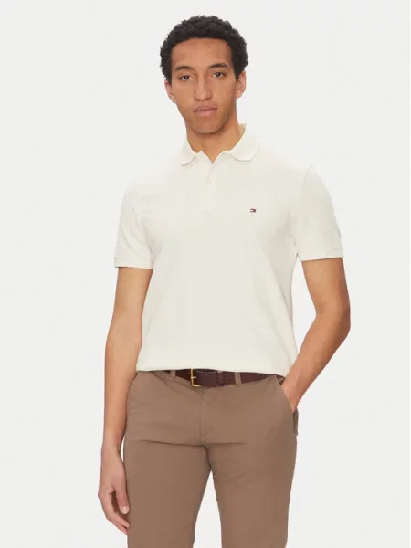 Tommy Hilfiger Polo Vertical żółty