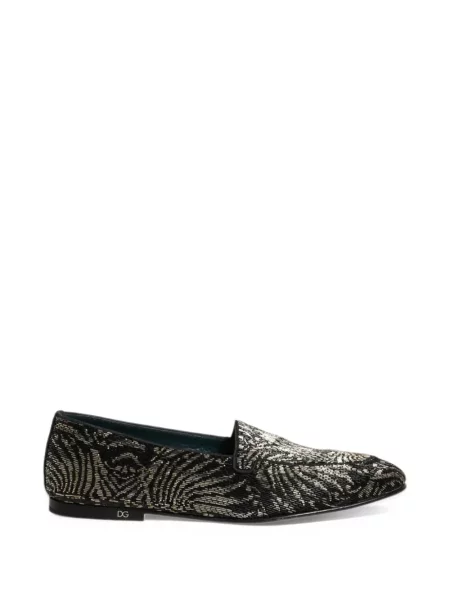 Loafers Dolce & Gabbana černé
