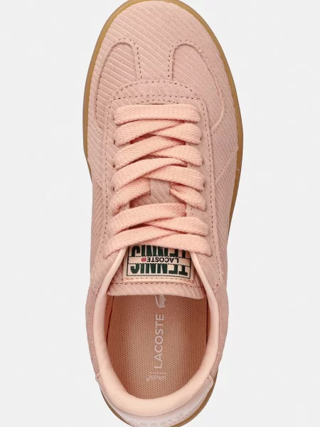 Замшевые кроссовки Lacoste