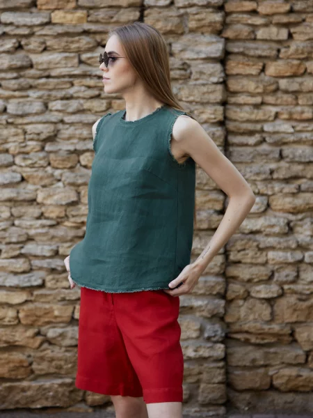 Едельвіка Майка Льон зелений