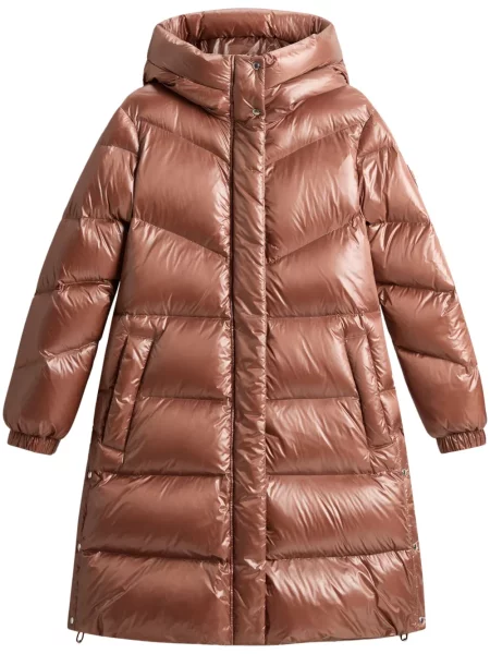 Geacă cu puf Woolrich maro