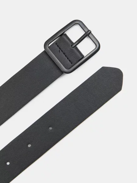 Ремень Sinsay с пряжкой с ремешками черный