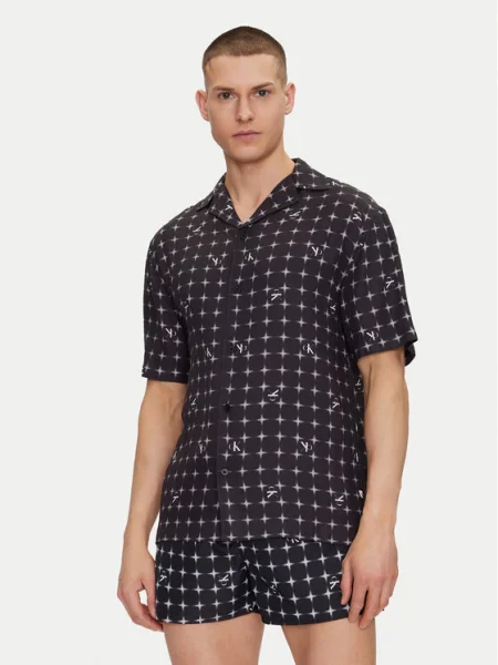 Calvin Klein Swimwear Риза черен