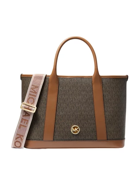 Torebka Michael Kors z logo brązowa