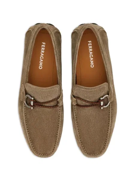 Pantofi loafer Ferragamo maro