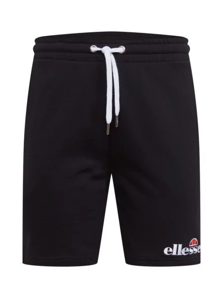 ELLESSE Pantaloni Silvan portocaliu / roșu / negru alb