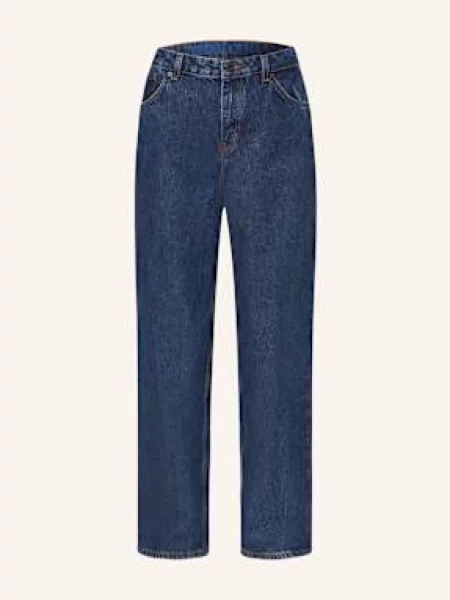 Hugo Blue Straight Džíny Leni navy modré