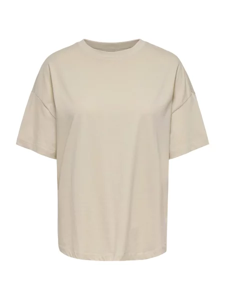 JDY Tricou JDYCARLA ecru / neon galben