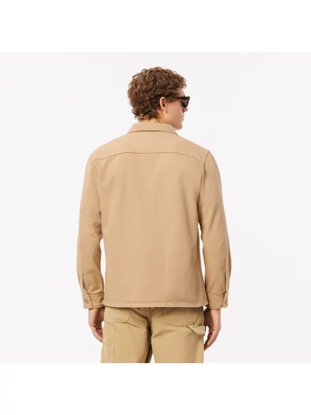 Рубашка Lacoste коричневая