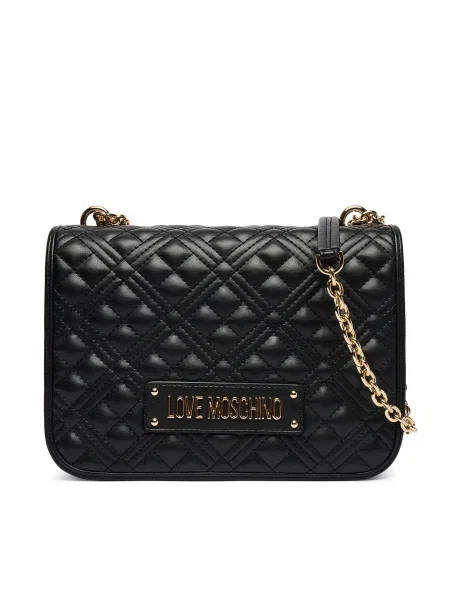 Geantă Love Moschino matlasată negru