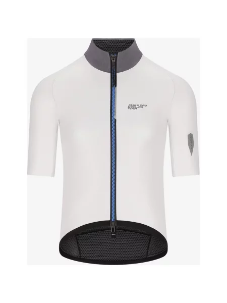 Koszulka rowerowa Pro Cycling Team Rain Shell Aero krótki rękaw XL biała