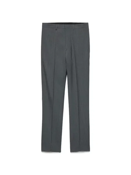 Pantaloni Prada de lână albastru