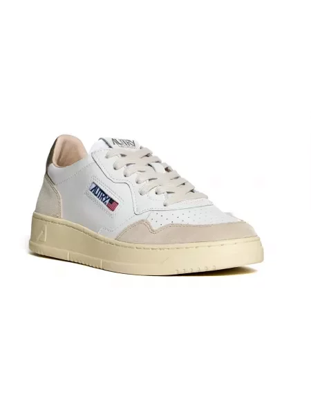 Sneakersy Autry zamszowe białe