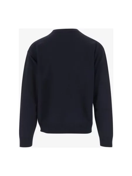 Sweter Dsquared2 z logo niebieski