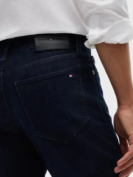Прямые джинсы Tommy Hilfiger Denton синие