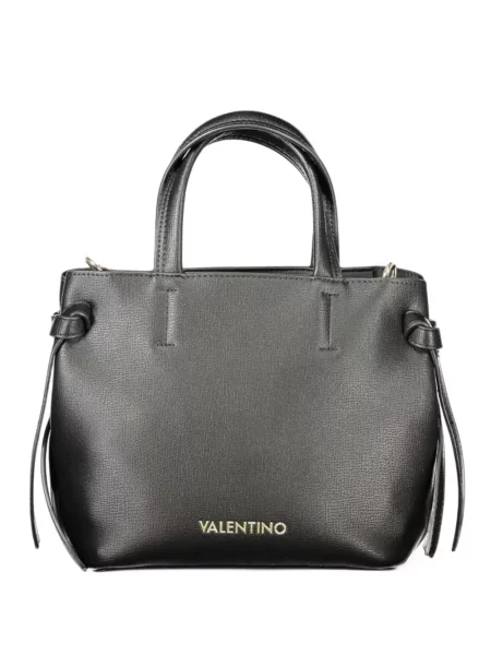 Geantă shopper Mario Valentino cu autograf negru