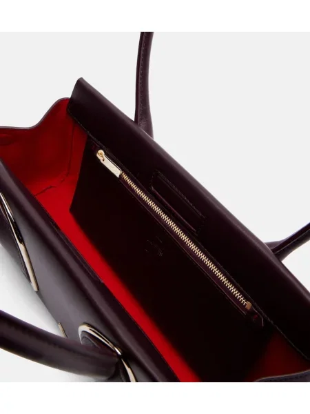 Geanta de piele Christian Louboutin din piele negru