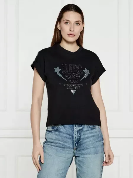 GUESS Tricou negru