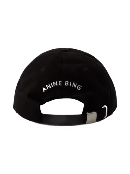 Czapka z daszkiem Anine Bing czarna
