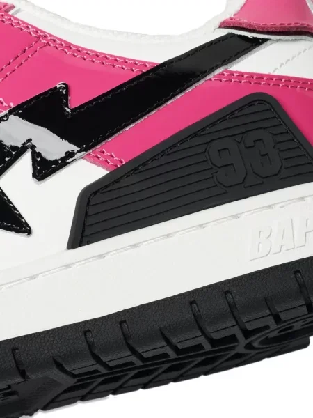 Δερμάτινα sneakers A Bathing Ape® ροζ
