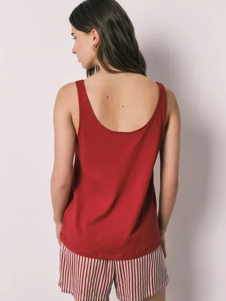 Women'secret pyžamo dámske červená