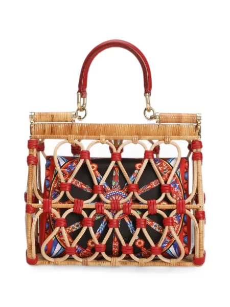 Geantă Dolce & Gabbana cu broderie