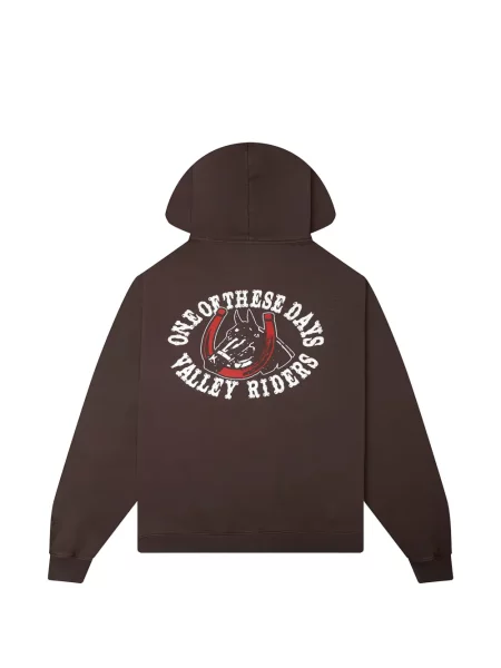 Hoodie One Of These Days καφέ