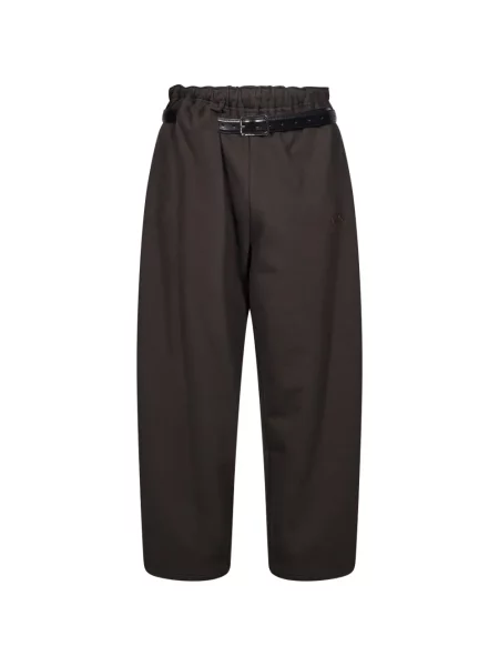 Cu centură pantaloni Magliano maro