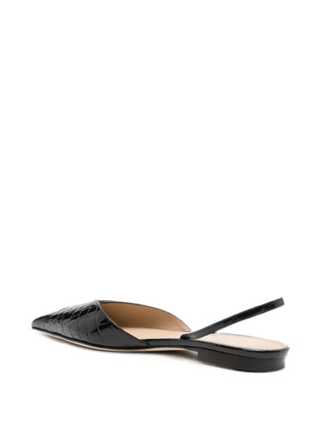 Pantofi cu toc Victoria Beckham slingback negru