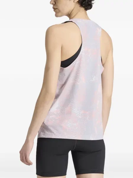 Lung pantaloni Adidas alergare albastru