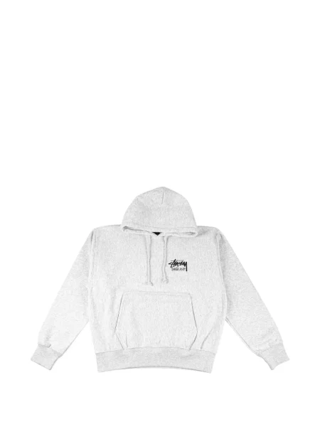 Hanorac cu glugă Stüssy cu imagine gri