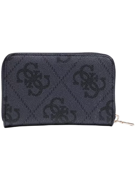 Novčanik Guess s printom crna