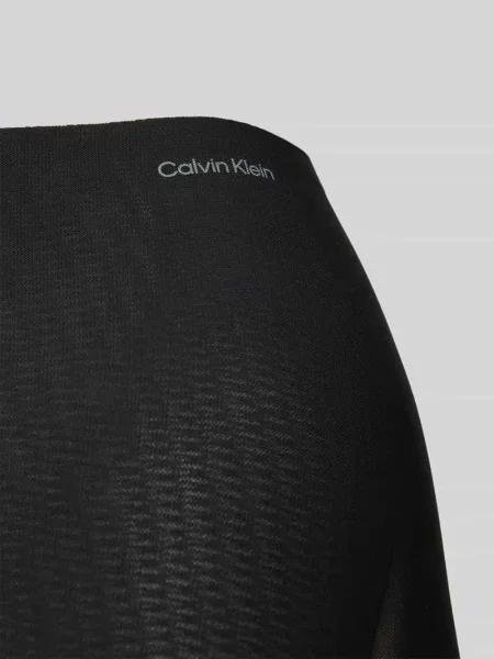 Spodnie z nadrukiem z logo Calvin Klein Underwear czarne