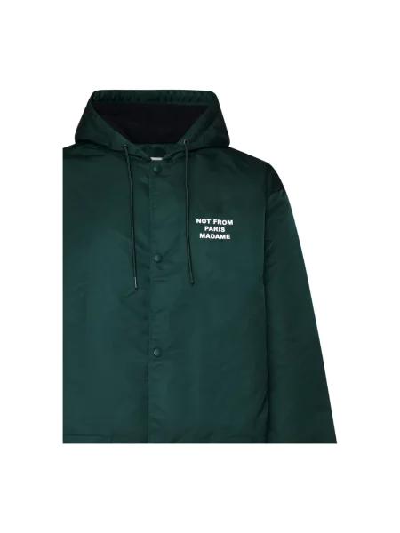 Parka Drole De Monsieur zielona