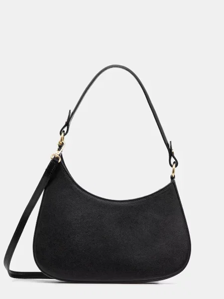 Usnjena torbica Answear.LAB črna