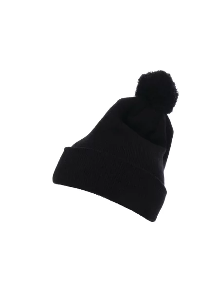 Pletena cofki kapa Flexfit črna