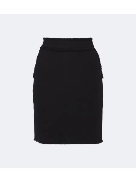 Fustă Max Mara de lână negru